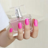 2019 24pcs Hot fashion candy color false nails finished Design 54 Optional