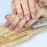 2019 24pcs Hot fashion candy color false nails finished Design 54 Optional