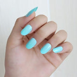 2019 24pcs Hot fashion candy color false nails finished Design 54 Optional