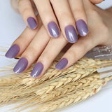 2019 24pcs Hot fashion candy color false nails finished Design 54 Optional