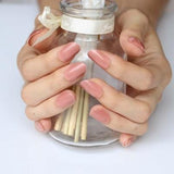 2019 24pcs Hot fashion candy color false nails finished Design 54 Optional