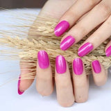 2019 24pcs Hot fashion candy color false nails finished Design 54 Optional