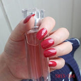 2019 24pcs Hot fashion candy color false nails finished Design 54 Optional