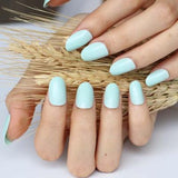 2019 24pcs Hot fashion candy color false nails finished Design 54 Optional