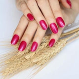 2019 24pcs Hot fashion candy color false nails finished Design 54 Optional