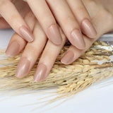 2019 24pcs Hot fashion candy color false nails finished Design 54 Optional