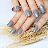 2019 24pcs Hot fashion candy color false nails finished Design 54 Optional