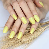 2019 24pcs Hot fashion candy color false nails finished Design 54 Optional