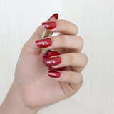 2019 24pcs Hot fashion candy color false nails finished Design 54 Optional