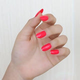2019 24pcs Hot fashion candy color false nails finished Design 54 Optional