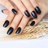 2019 24pcs Hot fashion candy color false nails finished Design 54 Optional