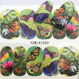 2019 Flying Dandelion Nail Art Water Decals Transfer Sticker Manicure Nail Decoration