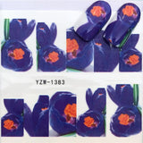 2019 Flying Dandelion Nail Art Water Decals Transfer Sticker Manicure Nail Decoration