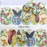 2019 Flying Dandelion Nail Art Water Decals Transfer Sticker Manicure Nail Decoration