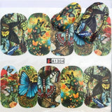 2019 Flying Dandelion Nail Art Water Decals Transfer Sticker Manicure Nail Decoration