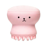 2019 Pink Cute Facial Cleansing Exfoliator Cute Silica Gel Massage Deep Cleaning Face Brush Cleanser