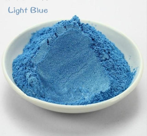 20g  Healthy Natural Mineral Mica Powder DIY For Soap Dye Soap Colorant  makeup Eyeshadow Soap Powder  Free Shipping