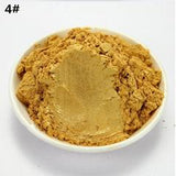 20g gold  color Healthy Natural Mineral Mica Powder DIY For Soap Dye Soap Colorant  makeup Soap Powder and so on