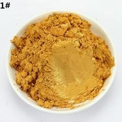 20g gold  color Healthy Natural Mineral Mica Powder DIY For Soap Dye Soap Colorant  makeup Soap Powder and so on