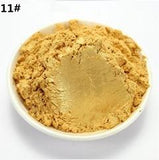 20g gold  color Healthy Natural Mineral Mica Powder DIY For Soap Dye Soap Colorant  makeup Soap Powder and so on