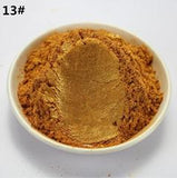 20g gold  color Healthy Natural Mineral Mica Powder DIY For Soap Dye Soap Colorant  makeup Soap Powder and so on