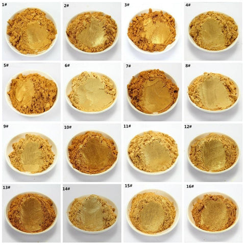 20g gold  color Healthy Natural Mineral Mica Powder DIY For Soap Dye Soap Colorant  makeup Soap Powder and so on