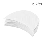 20pcs Professional Eyeshadow Pad Shields Under Eye Patches Disposable Eyelash Extensions Pads Protect Pad Eyes Lips Makeup Tool