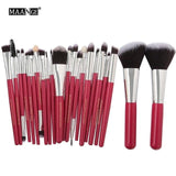 22Pcs Cosmetic Makeup Brushes Set Bulsh Powder Foundation Eyeshadow Eyeliner Lip Make up Brush Beauty Tools Maquiagem 2019