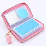 24 Slots BORN PRETTY Stamping Plate Holder Case Round Square Rectangular Nail Art Stamp Template Organizer