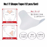 27/24/12pcs Makeup Face Lift Tape V Line Shape Sticker Thin Face Sagging Lift Up Tape Frown Smile Lines Forehead Face Lift Tool