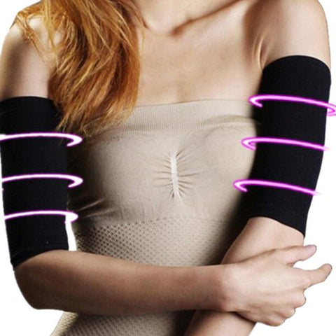 2Pcs Beauty Women Shaper Weight Loss Thin Legs Thin Arm Calorie Off Fat Buster Slimmer Wrap Belt Women Face Lift Tool