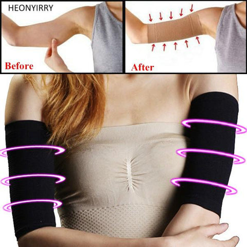 2Pcs Beauty Women Shaper Weight Loss Thin Legs Thin Arm Calorie Off Fat Buster Slimmer Wrap Belt Women Face Lift Tool