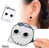 2pc Magnetic Slimming Earrings Weight Loss Acupoints Stud  Magnetic Therapy Crystal Earring Fat Burning Slimming Face Lift Tools