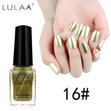 2pcs 6ml Mirror Nail Polish Metallic Lacquer Silver Nail Mirror Effect Metal Gold Nail Gel Polish Base Top Coat Nails Art Tips