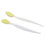 2pcs Silicone facial brush cleanser Beauty Wash Face Exfoliating Blackhead Remover Facial Cleansing Brush Tool 2U1211