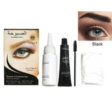 3 Colors Henna Eyebrow Gel Waterproof Tint Makeup Brush Set Brown Enhancer Eye Brow Dye Cream Make Up Paint Cosmetic