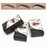 3 Colors Henna Eyebrow Gel Waterproof Tint Makeup Brush Set Brown Enhancer Eye Brow Dye Cream Make Up Paint Cosmetic