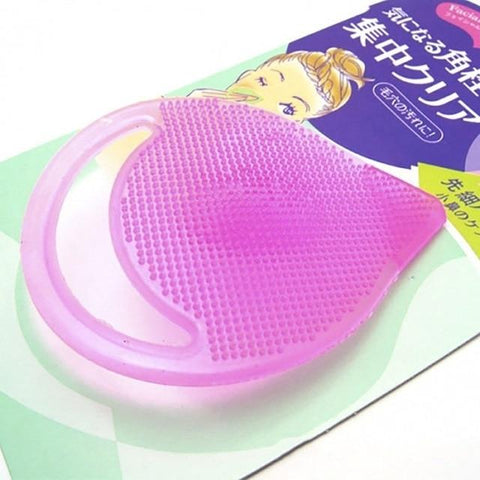 3 Colors Soft Silicone Scrub Exfoliating Blackhead Remover Facial Brush Pad Face Skin Care Cleaning Wash Cap Face Cleanser Tool