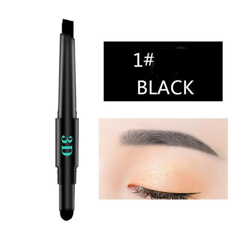 3 IN 1 Eyebrow Tattoo Pen Waterproof Multifunctional Automatic Eyebrow Pigment Makeup Kit Beauty Lpiz de cejas #