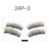 3 Magnetic Eyelashes Extension Natural False Eyelashes on magnets Reusable 3D Magnetic Fake Eye Lashes Makeup Soft Easy To Wear