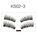 3 Magnetic Eyelashes Extension Natural False Eyelashes on magnets Reusable 3D Magnetic Fake Eye Lashes Makeup Soft Easy To Wear