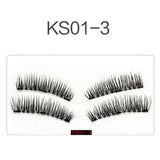 3 Magnetic Eyelashes Extension Natural False Eyelashes on magnets Reusable 3D Magnetic Fake Eye Lashes Makeup Soft Easy To Wear