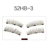 3 Magnetic Eyelashes Extension Natural False Eyelashes on magnets Reusable 3D Magnetic Fake Eye Lashes Makeup Soft Easy To Wear