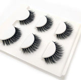 3 Pairs natural false eyelashes thick makeup real 3d mink lashes soft eyelash extension fake eye lashes long mink eyelashes 3d