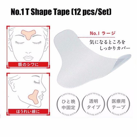 3 Types Facial Line Wrinkle Sagging Skin Lift Up Tape Frown Smile Lines V-Shape Face Lift Up Fast Beauty Makeup Face Lift Tools