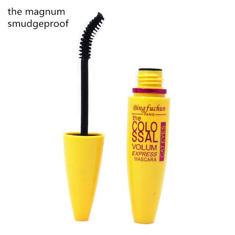 3 colors Professional Volume Eye Mascara Makeup set Curler Eyelash Curling waterproof Mascara brand with Collagen Cosmetic