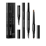 3 in 1 Eye Brow Set for Women Waterproof Brow Pencil + Eyebrow Powder + Brush Waterproof Eyebrow Pencil Cosmetics tool For Women