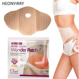 30 Days 10Pc Mymi Wonder Patch Quick Slimming Patch Belly Slim Patch Abdomen Fat burning Navel Stick Slimer Face Lift Tool