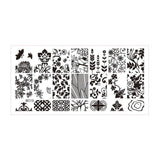 30 Styles DIY Nail Art Plates Flower Lace Nail Stencil Manicure Template Stamping Plate