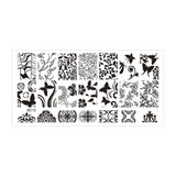 30 Styles DIY Nail Art Plates Flower Lace Nail Stencil Manicure Template Stamping Plate